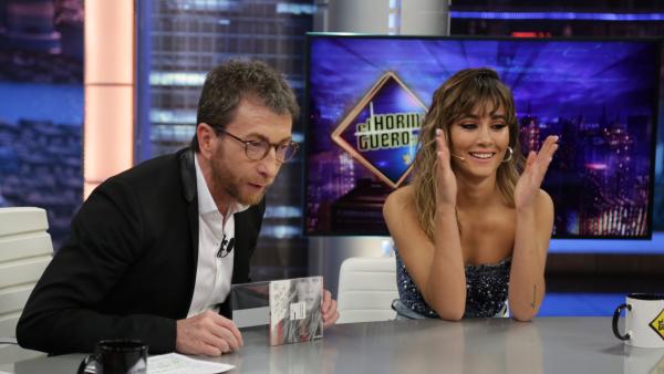 La cantante Aitana, en 'El hormiguero'. La cantante Aitana, en 'El hormiguero'.