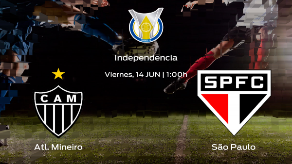Jornada 9 del Campeonato Brasileño: previa del enfrentamiento Atl. Mineiro - São Paulo Jornada 9 del Campeonato Brasileño: previa del enfrentamiento Atl. Mineiro - São Paulo