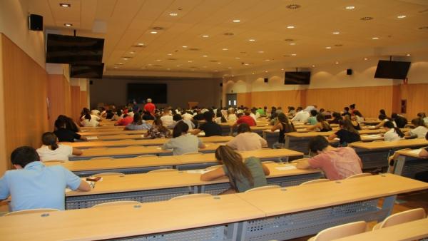Estudiantes realizando las pruebas el pasado año Estudiantes realizando las pruebas el pasado año