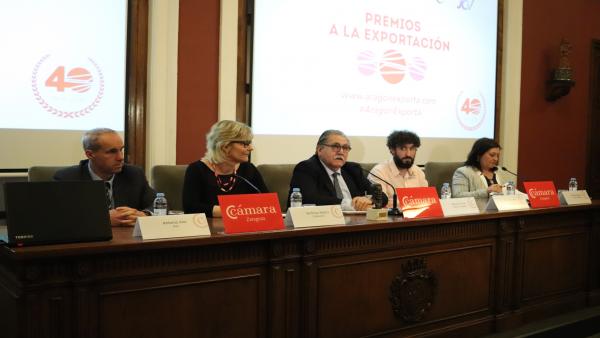Zaragoza.- La empresas Clabescom, Funidelia y Alot, Premios a la Exportación 2018 de la Cámara de Comercio Zaragoza.- La empresas Clabescom, Funidelia y Alot, Premios a la Exportación 2018 de la Cámara de Comercio