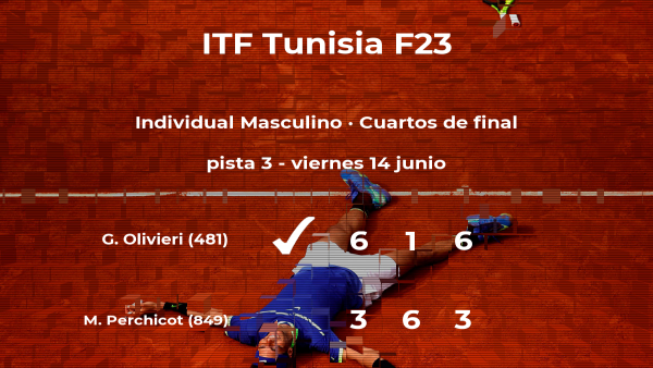 Genaro Alberto Olivieri se clasifica para las semifinales del torneo de Tabarka Genaro Alberto Olivieri se clasifica para las semifinales del torneo de Tabarka