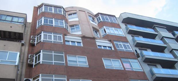 Un edificio de viviendas.