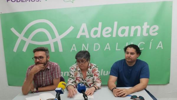 Jaén.- Adelante Jaén denuncia el 'mercadeo de sillones' en la elección del alcalde de la capital Jaén.- Adelante Jaén denuncia el 'mercadeo de sillones' en la elección del alcalde de la capital