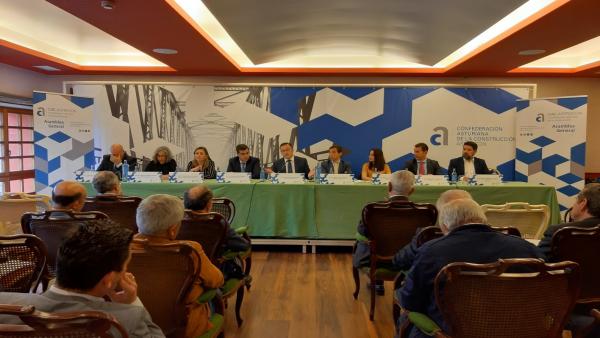 CAC-Asprocon reclama mayor inversión y una planificación de obras que dé estabilidad al sector CAC-Asprocon reclama mayor inversión y una planificación de obras que dé estabilidad al sector