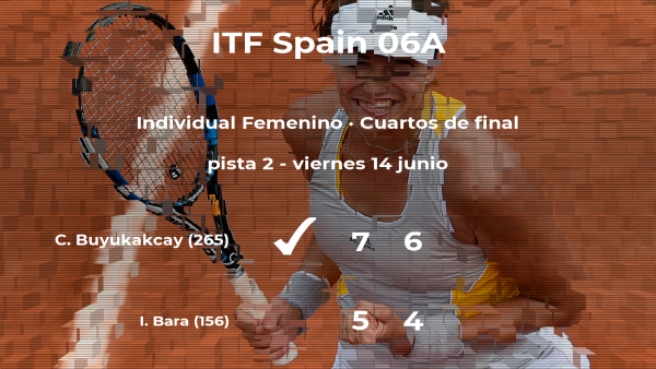 La tenista Cagla Buyukakcay vence en los cuartos de final del torneo de Barcelona La tenista Cagla Buyukakcay vence en los cuartos de final del torneo de Barcelona