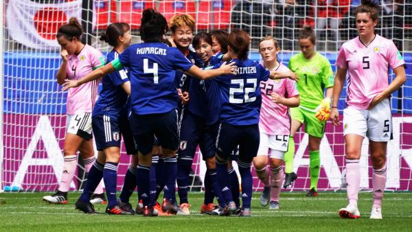 Japon vence a Escocia en el Mundial de Francia 