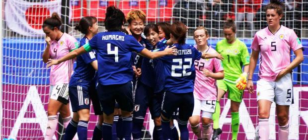 Japon vence a Escocia en el Mundial de Francia