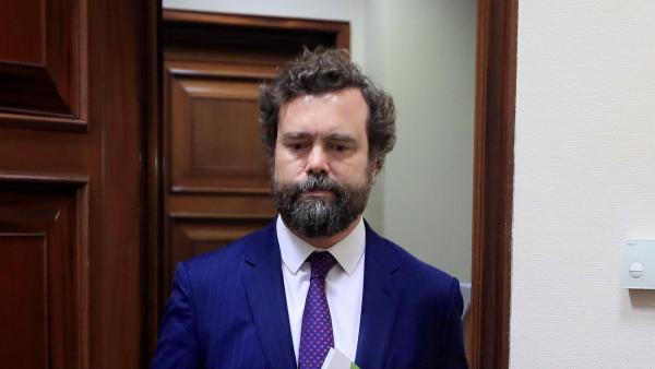 El portavoz de Vox en el Congreso, Iván Espinosa de los Monteros. El portavoz de Vox en el Congreso, Iván Espinosa de los Monteros.