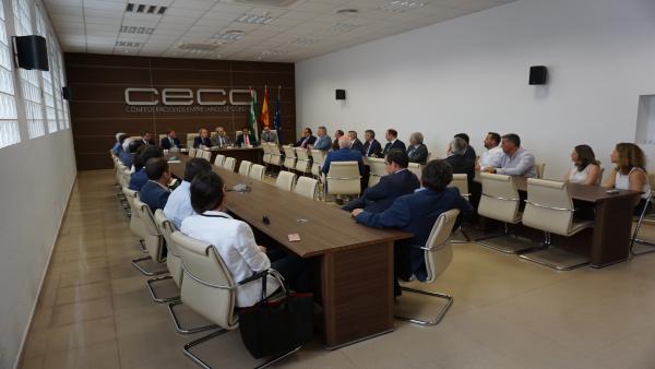 Córdoba.- Economía.- El consejero de Economía se reúne con más de 30 empresas cordobesas en CECO Córdoba.- Economía.- El consejero de Economía se reúne con más de 30 empresas cordobesas en CECO