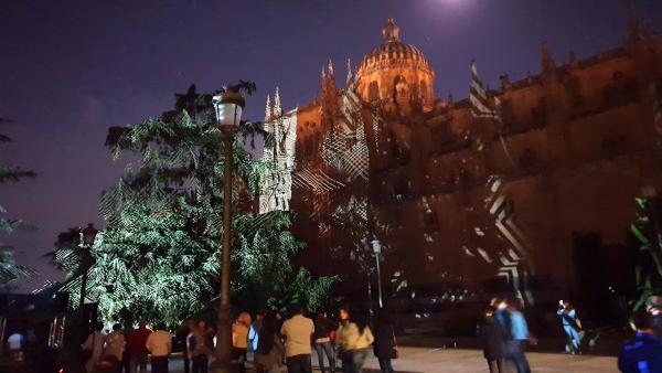 El artista Javier Riera reflexiona sobre el cuidado del medio ambiente en el festival Luz y Vanguardias de Salamanca El artista Javier Riera reflexiona sobre el cuidado del medio ambiente en el festival Luz y Vanguardias de Salamanca
