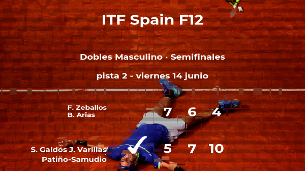 Los tenistas Galdos y Varillas Patiño-Samudio le arrebatan la plaza de la final a Zeballos y Arias Los tenistas Galdos y Varillas Patiño-Samudio le arrebatan la plaza de la final a Zeballos y Arias