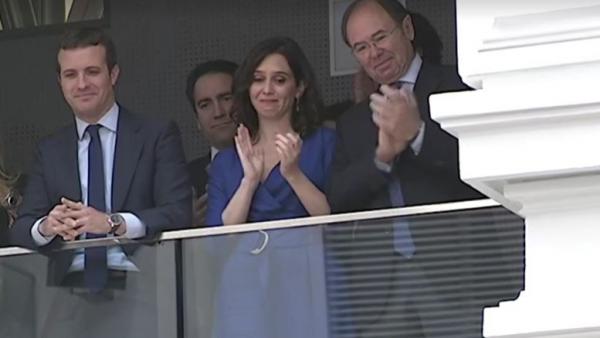 Isabel Díaz Ayuso, emocionada Isabel Díaz Ayuso, emocionada