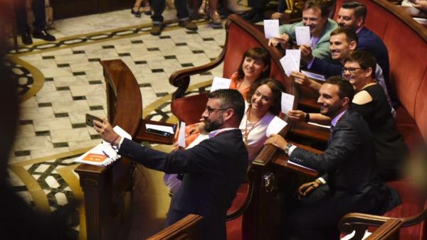 Sesión de constitución del Ayuntamiento de Valencia Sesión de constitución del Ayuntamiento de Valencia