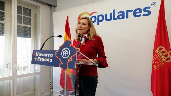 PP de Navarra dice que 'no consentirá' que el PNV 'condicione la investidura de Sánchez a cambio de vender Navarra' PP de Navarra dice que 'no consentirá' que el PNV 'condicione la investidura de Sánchez a cambio de vender Navarra'