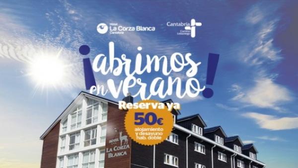 El hotel La Corza Blanca abrirá julio y agosto El hotel La Corza Blanca abrirá julio y agosto