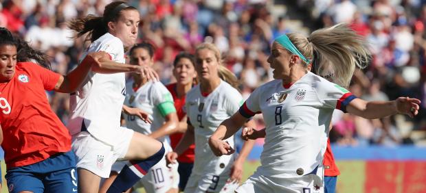 Estados Unidos gana a Chile en el Mundial femenino