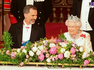 Felipe VI e Isabel II