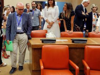 Gonzalo Boye, en el Congreso