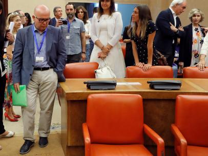 Gonzalo Boye, en el Congreso