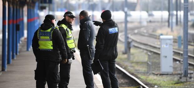Policía en Londres