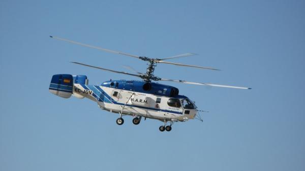 Helicóptero KAMOV para la lucha contra incendios forestales Helicóptero KAMOV para la lucha contra incendios forestales