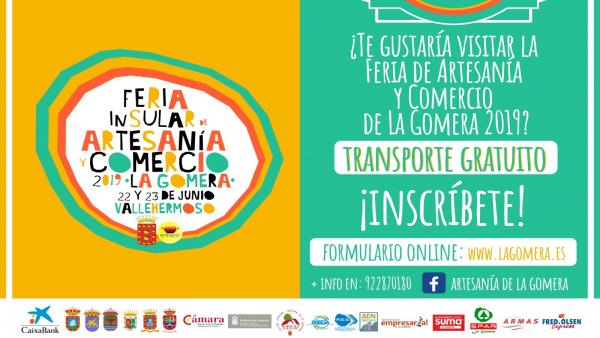 El Cabildo facilita transporte gratuito para acudir a la Feria de Artesanía de La Gomera El Cabildo facilita transporte gratuito para acudir a la Feria de Artesanía de La Gomera