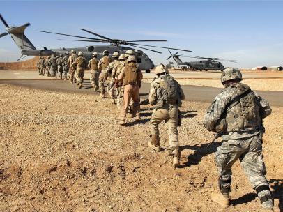 Soldados de EE UU en Irak