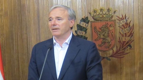 Zaragoza.- El alcalde señala que el reparto de áreas 'no va a tardar demasiado' Zaragoza.- El alcalde señala que el reparto de áreas 'no va a tardar demasiado'