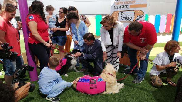 Comunidad extiende el programa de acompañamiento con perros para mejorar la recuperación de los niños hospitalizados Comunidad extiende el programa de acompañamiento con perros para mejorar la recuperación de los niños hospitalizados