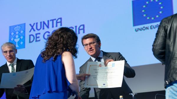 Feijóo destaca la importancia de la formación y asegura que Galicia es 'pionera' en la acreditación de competencias Feijóo destaca la importancia de la formación y asegura que Galicia es 'pionera' en la acreditación de competencias