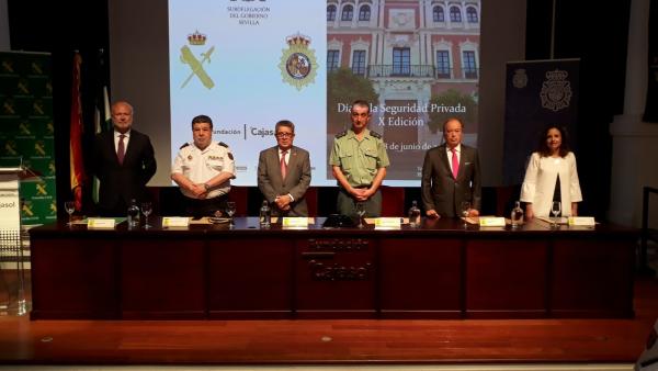 Sevilla.-Carlos Toscano destaca la fortaleza del sector de la seguridad privada, con 14.000 profesionales acreditados