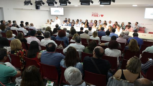 Huelva.- El Comité Provincial del PSOE aprueba con un 98% la propuesta para que Caraballo siga presidiendo la Diputación Huelva.- El Comité Provincial del PSOE aprueba con un 98% la propuesta para que Caraballo siga presidiendo la Diputación