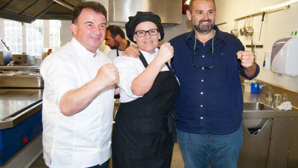 Cádiz.- Martín Berasategui y David de Jorge, protagonistas del último 'Jueves con estrella' en Universo Santi Cádiz.- Martín Berasategui y David de Jorge, protagonistas del último 'Jueves con estrella' en Universo Santi
