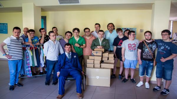 Córdoba.- La firma de moda Álvaro Moreno y la Asociación Down Córdoba organizan un 'Desfile con Alma' en las Tendillas Córdoba.- La firma de moda Álvaro Moreno y la Asociación Down Córdoba organizan un 'Desfile con Alma' en las Tendillas