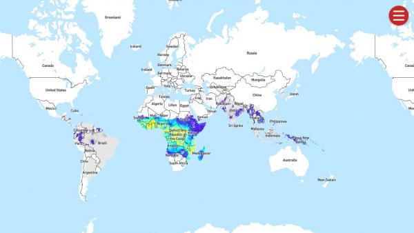 Mapa de la Malaria Mapa de la Malaria