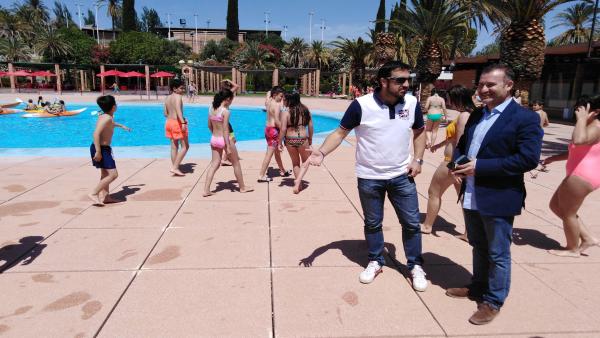 Jaén.- Un total de 675 escolares participa en la Fiesta del Agua en la piscina de Las Fuentezuelas Jaén.- Un total de 675 escolares participa en la Fiesta del Agua en la piscina de Las Fuentezuelas