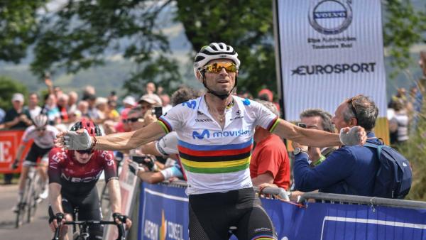 Ciclismo.- Valverde reaparece con una victoria de postín en la Ruta de Occitania Ciclismo.- Valverde reaparece con una victoria de postín en la Ruta de Occitania