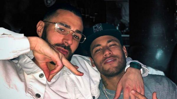 Benzema y Neymar Benzema y Neymar