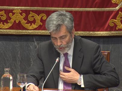 Lesmes explica la cooperación entre la justicia española y europea