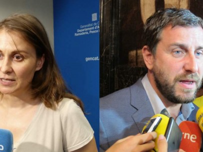 Antoni Comín y Meritxell Serret