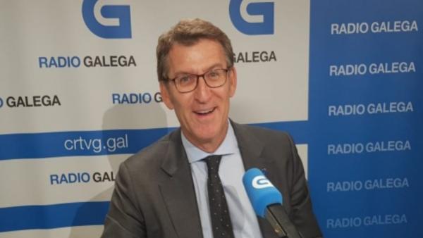 Alberto Núñez Feijóo, en entrevista en la Radio Galega. Alberto Núñez Feijóo, en entrevista en la Radio Galega.