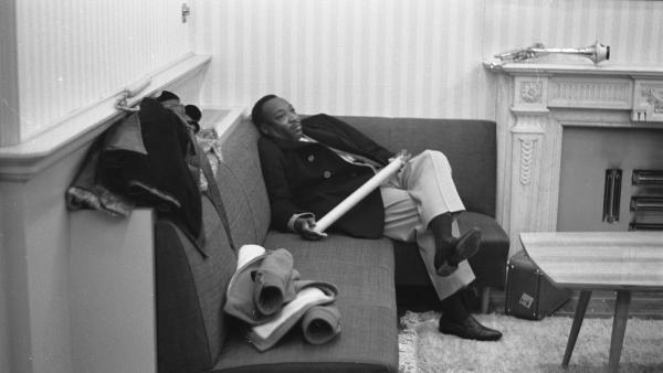 Dave Bartholomew, en Amsterdam Dave Bartholomew, en Amsterdam