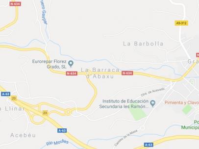 Localidad de La Barraca, en Grado, Asturias.
