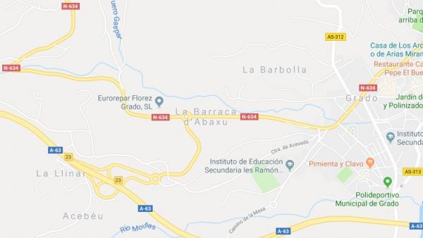 Localidad de La Barraca, en Grado, Asturias. Localidad de La Barraca, en Grado, Asturias.