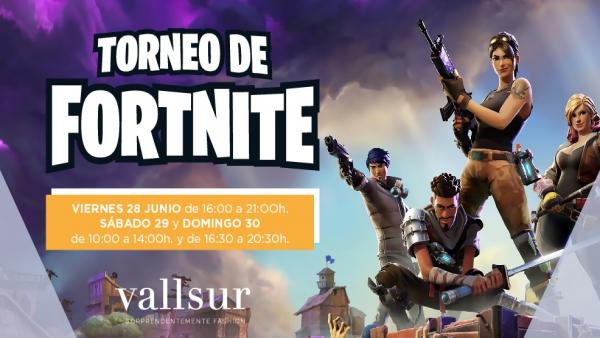 COMUNICADO: Vallsur celebra un torneo de Fortnite, el videojuego de moda entre los jóvenes COMUNICADO: Vallsur celebra un torneo de Fortnite, el videojuego de moda entre los jóvenes