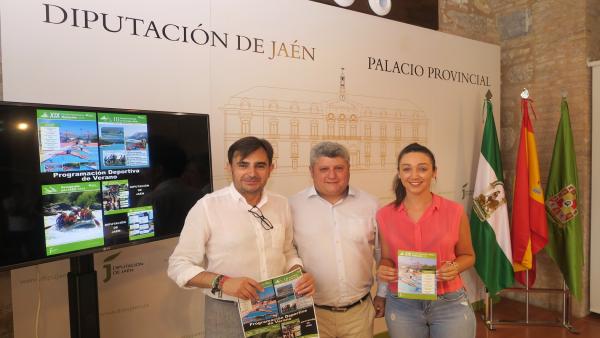 Presentación de las actividades deportivas programadas por la Diputación para este verano. Presentación de las actividades deportivas programadas por la Diputación para este verano.