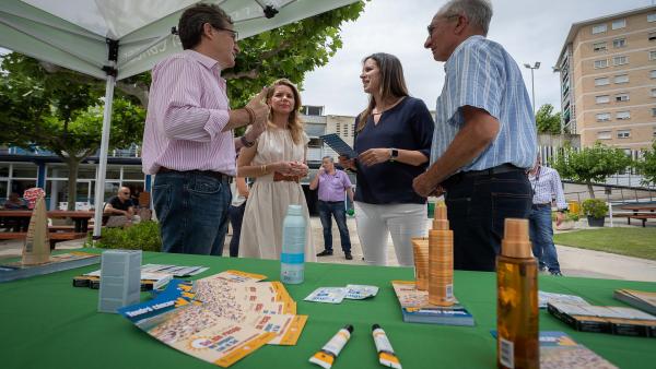 La concejal de Deportes, Cristina García, presenta la campaña #solsinriesgo La concejal de Deportes, Cristina García, presenta la campaña #solsinriesgo