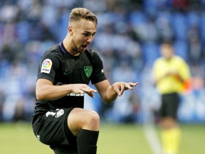 Javi Ontiveros, del Málaga