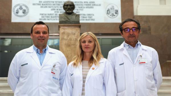 Los investigadores Carlos Ferrando, Marina Soro y Javier Belda Los investigadores Carlos Ferrando, Marina Soro y Javier Belda