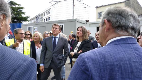 El presidente de la Xunta en un acto en Lugo. El presidente de la Xunta en un acto en Lugo.